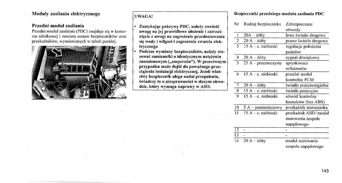 Chrysler 300C I 1 instrukcja obslugi / page 142