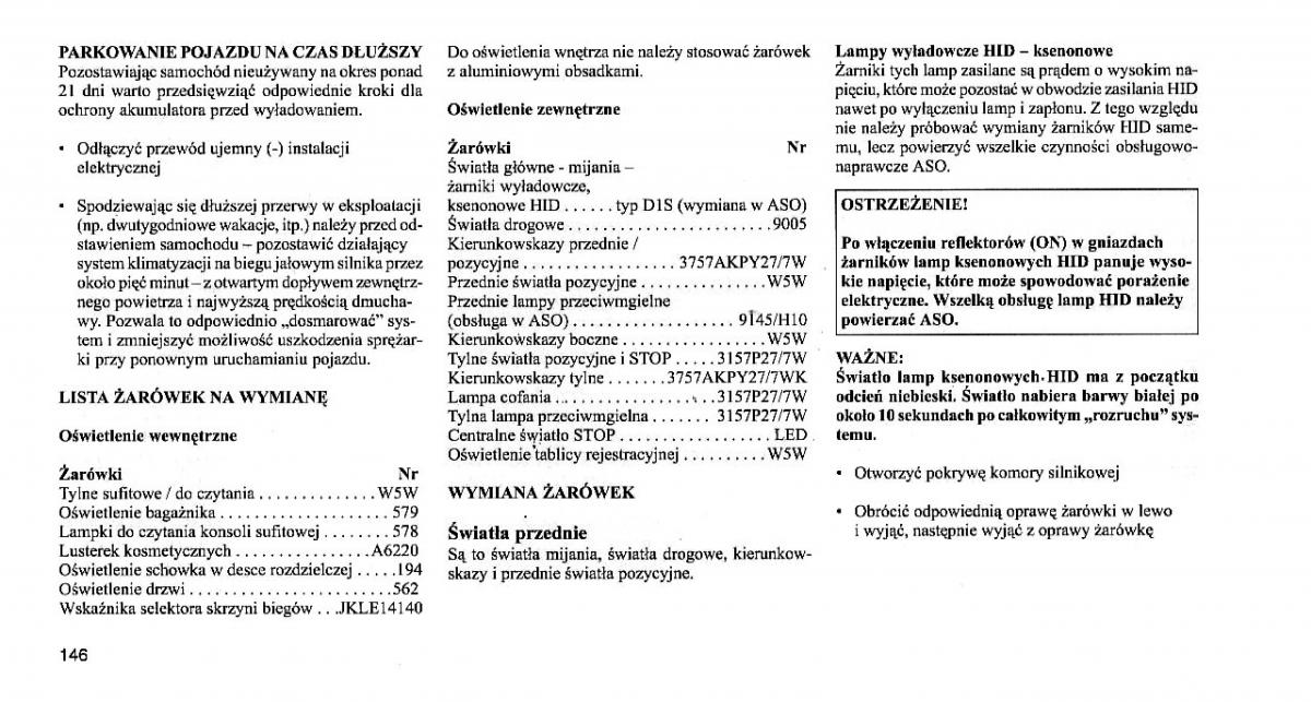 Chrysler 300C I 1 instrukcja obslugi / page 145