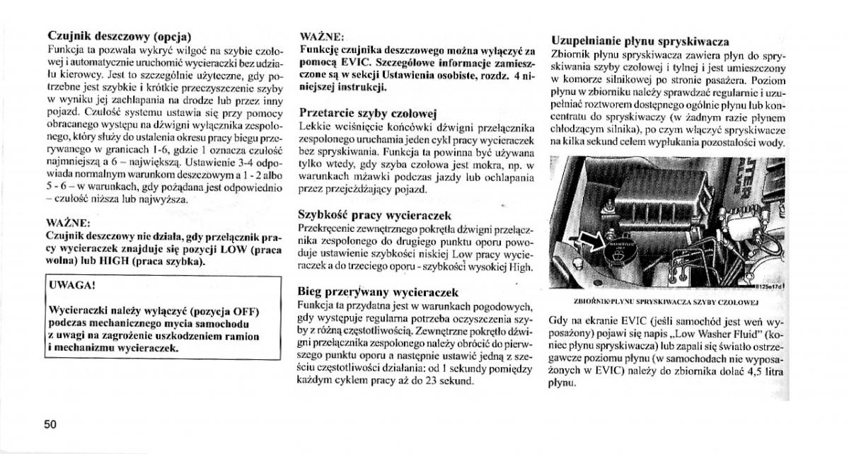 Chrysler 300C I 1 instrukcja obslugi / page 49