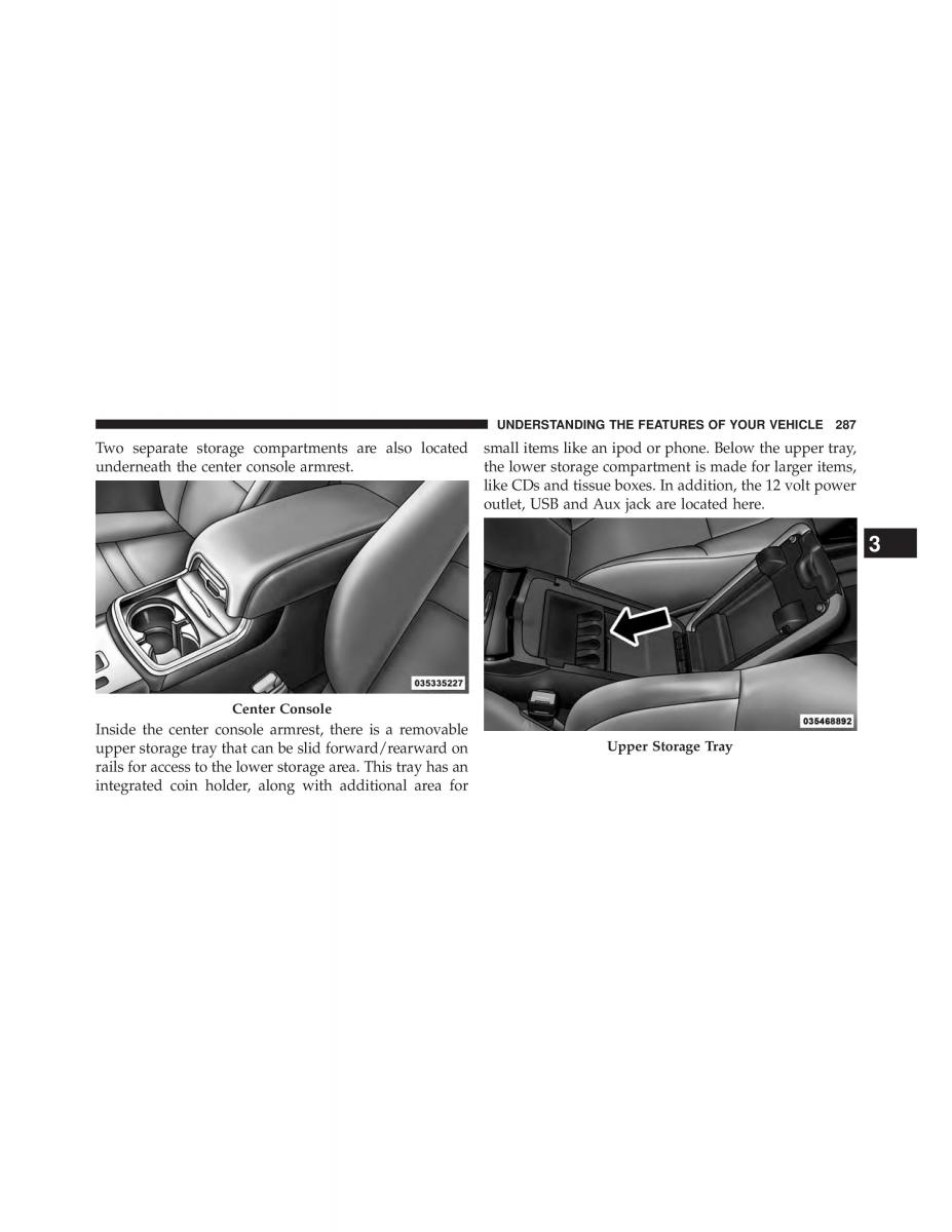 Chrysler 300C II 2 owners manual / page 289