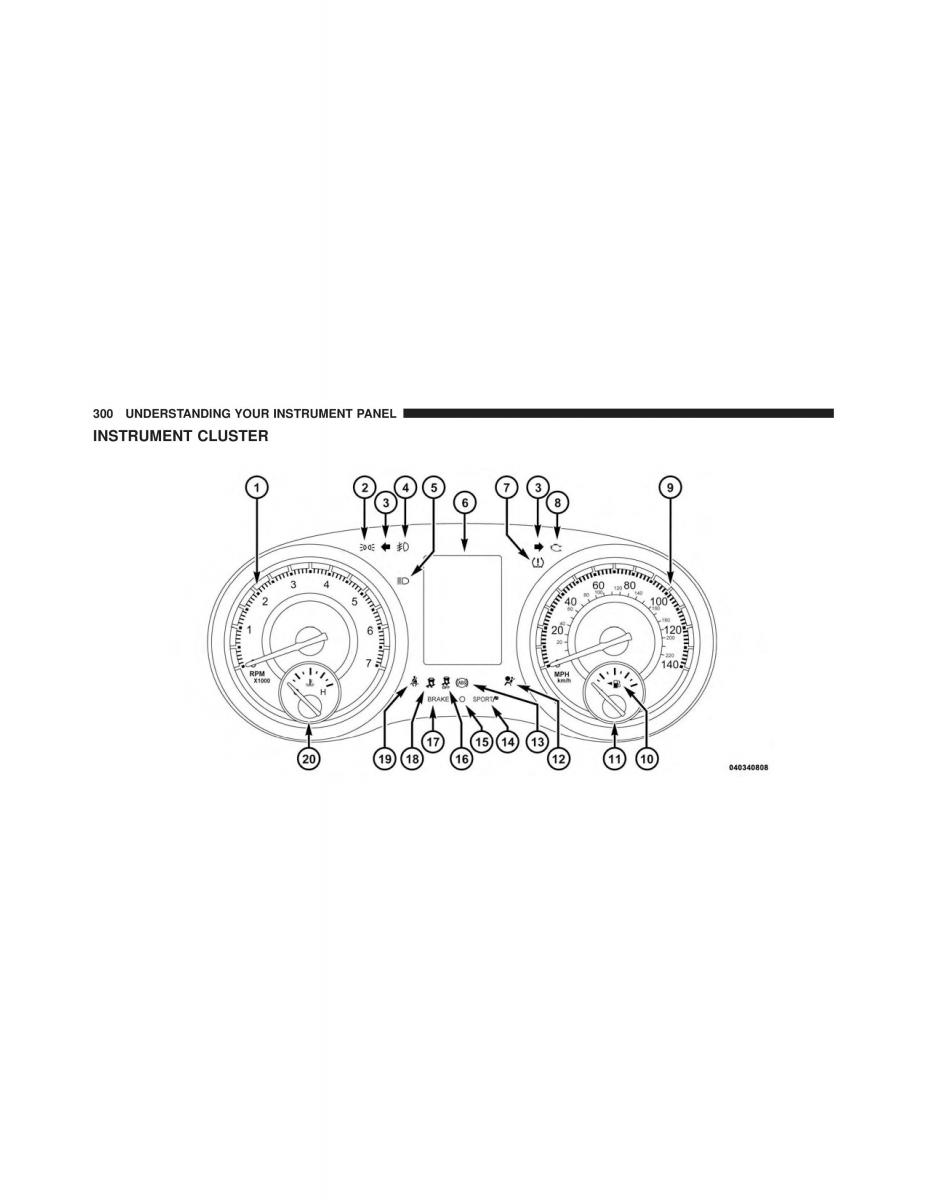 Chrysler 300C II 2 owners manual / page 302