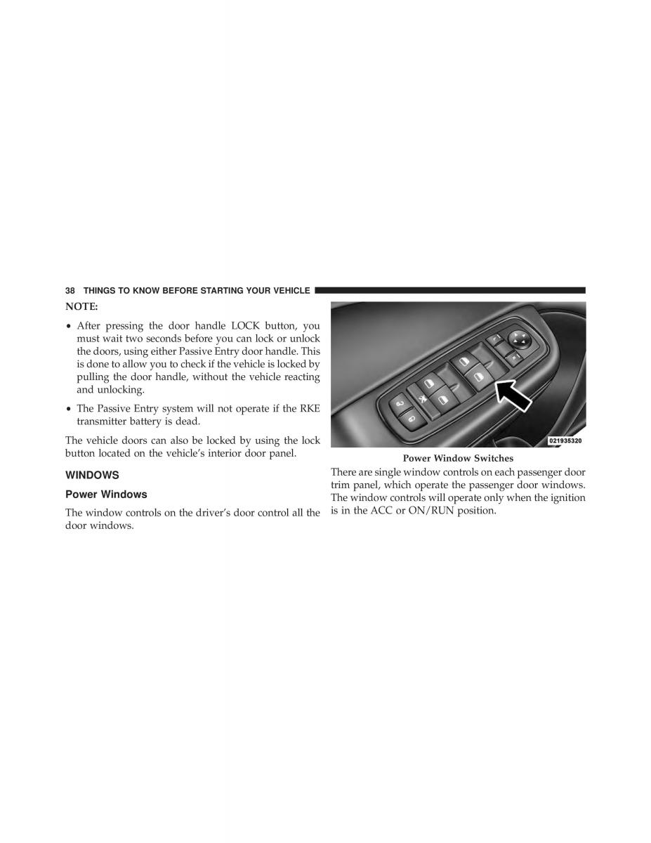 Chrysler 300C II 2 owners manual / page 40