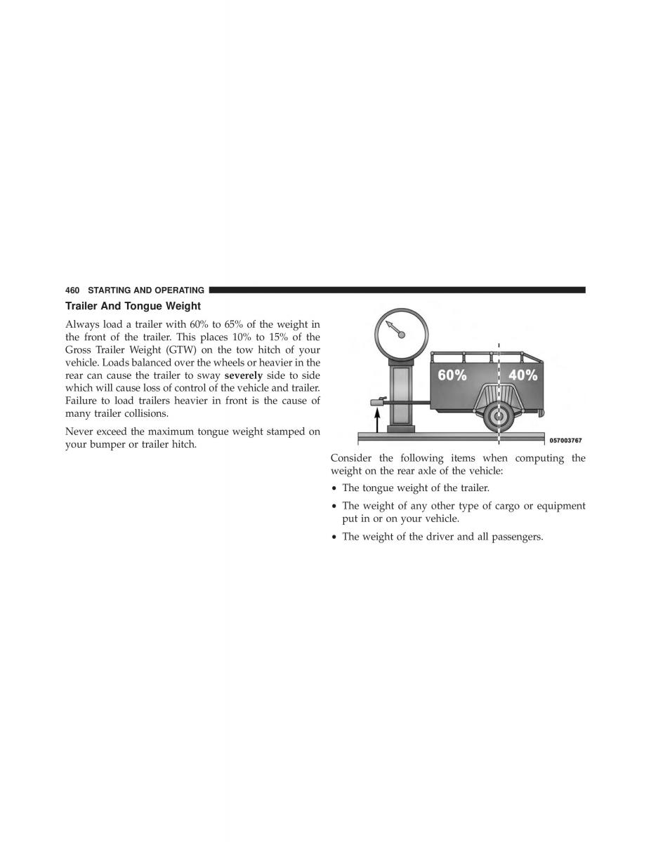 Chrysler 300C II 2 owners manual / page 462