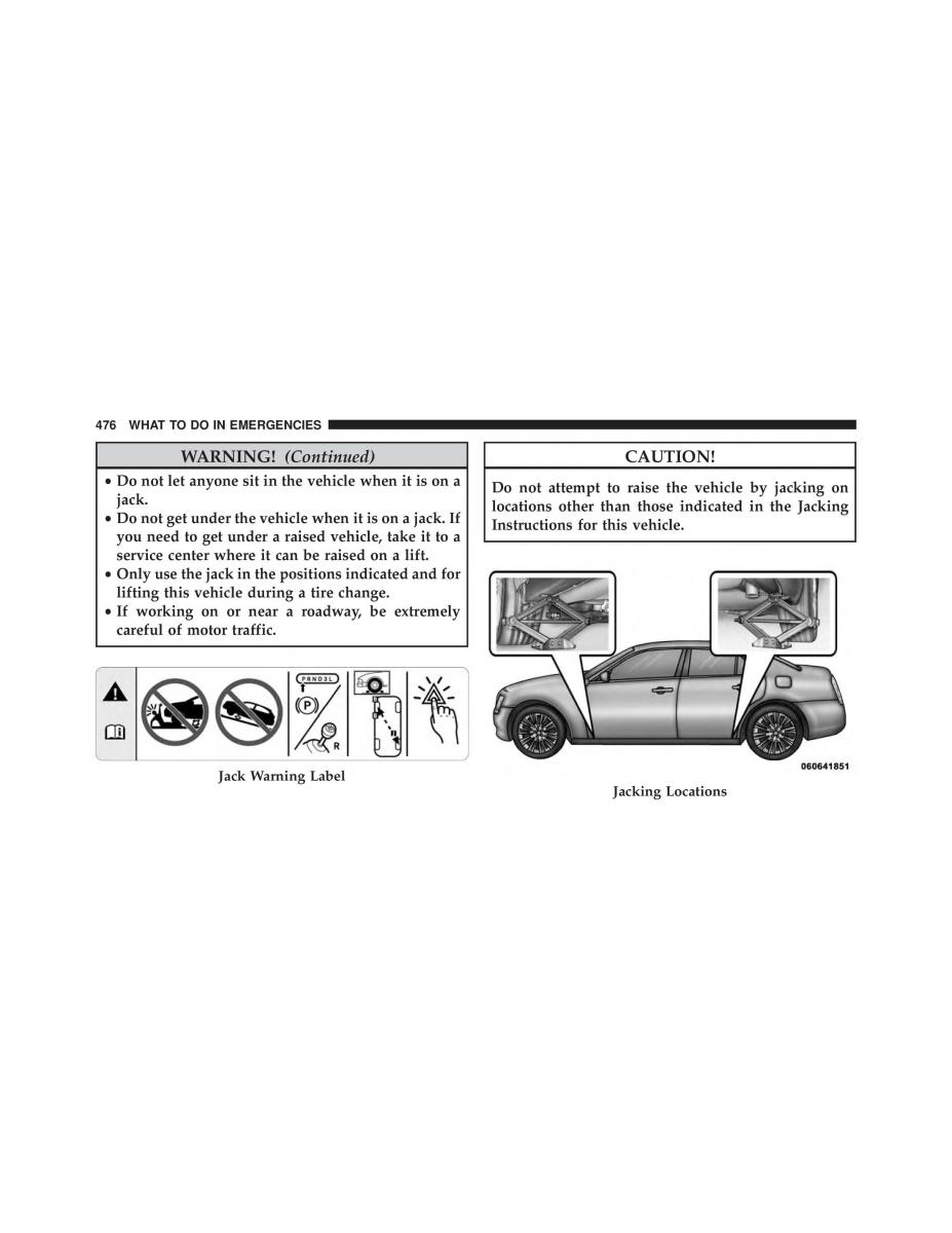 Chrysler 300C II 2 owners manual / page 478