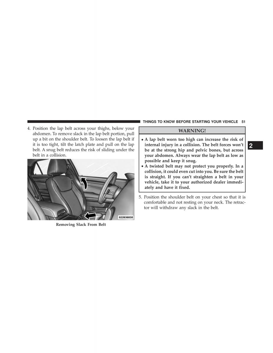 Chrysler 300C II 2 owners manual / page 53