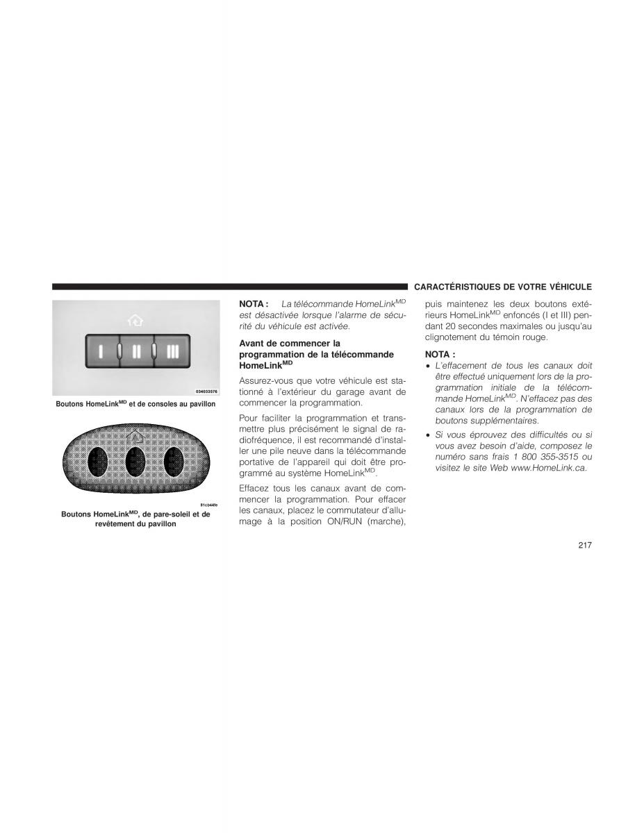 Chrysler 300C II 2 manuel du proprietaire / page 219