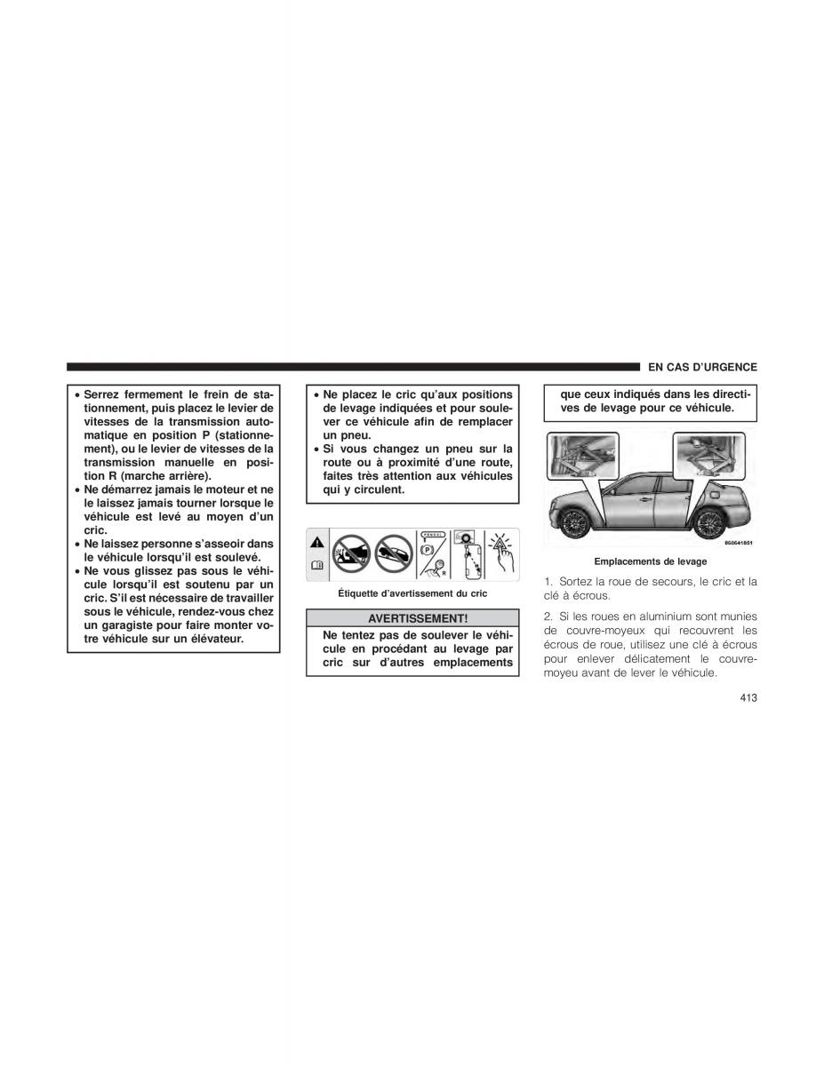 Chrysler 300C II 2 manuel du proprietaire / page 415