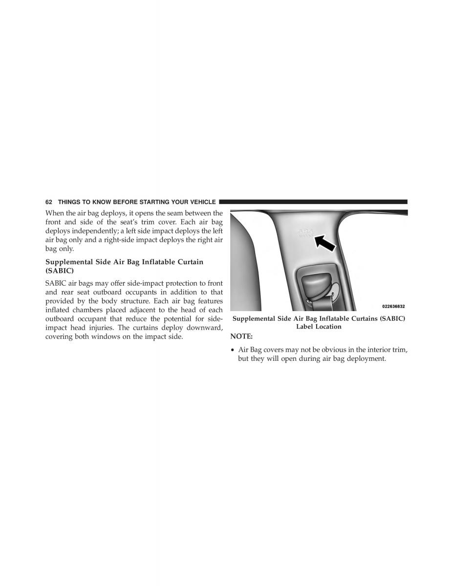 Chrysler 300C II 2 SRT owners manual / page 64