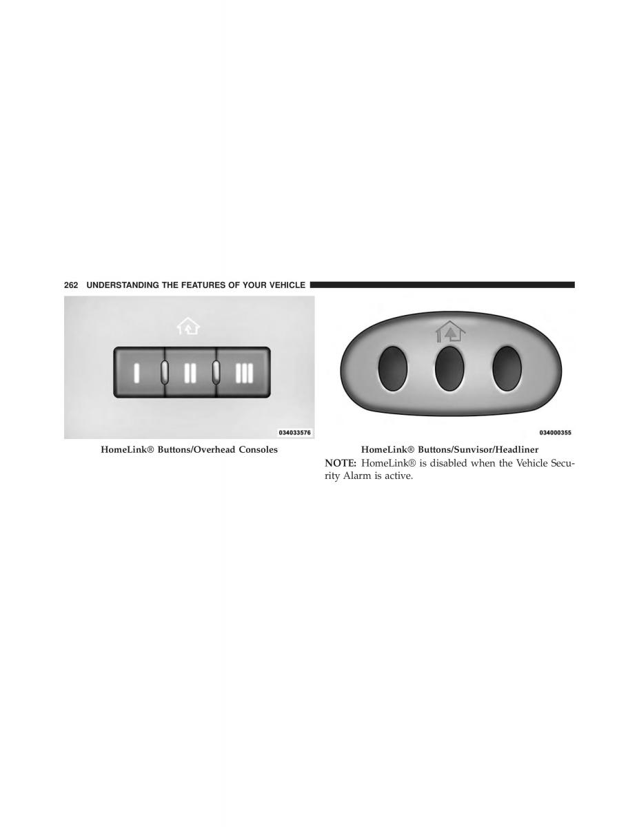 Chrysler 300C II 2 SRT owners manual / page 264