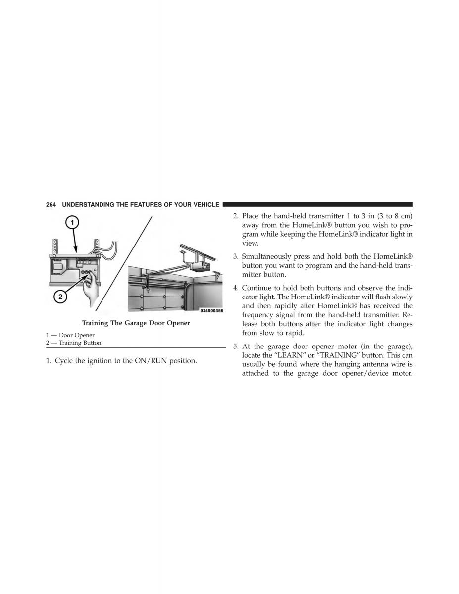 Chrysler 300C II 2 SRT owners manual / page 266