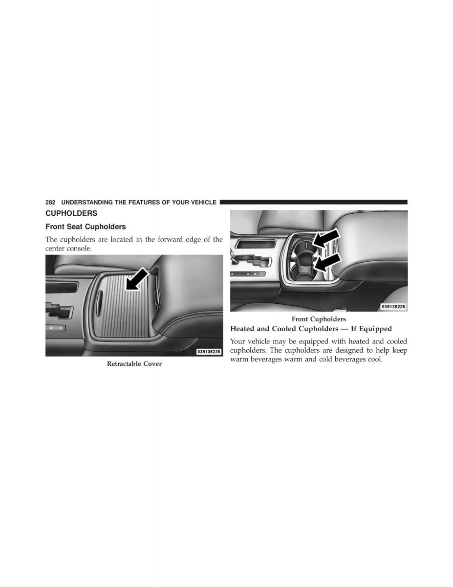 Chrysler 300C II 2 SRT owners manual / page 284