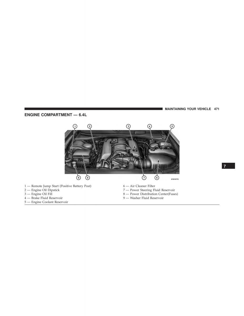 Chrysler 300C II 2 SRT owners manual / page 473