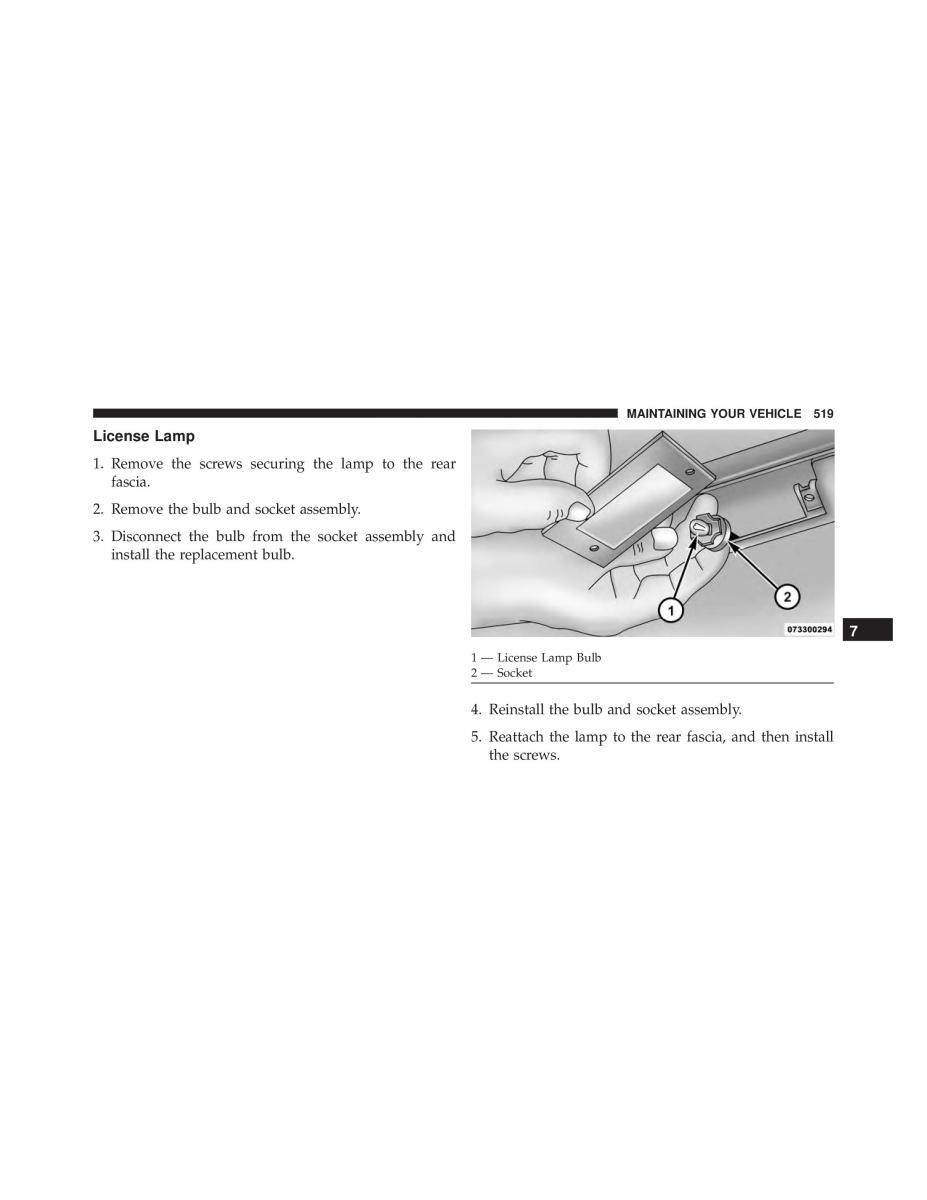 Chrysler 300C II 2 SRT owners manual / page 521