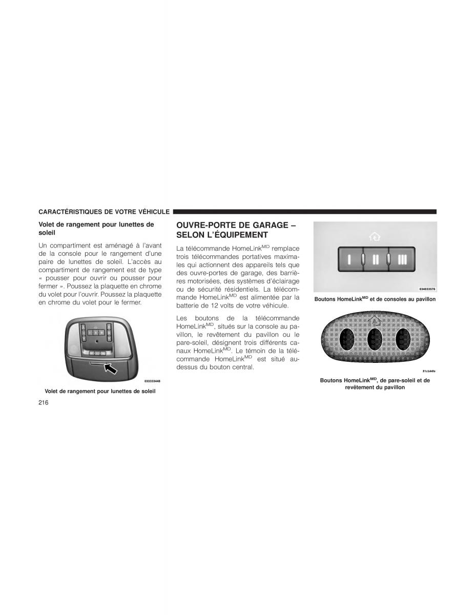 Chrysler 300C II 2 SRT manuel du proprietaire / page 218