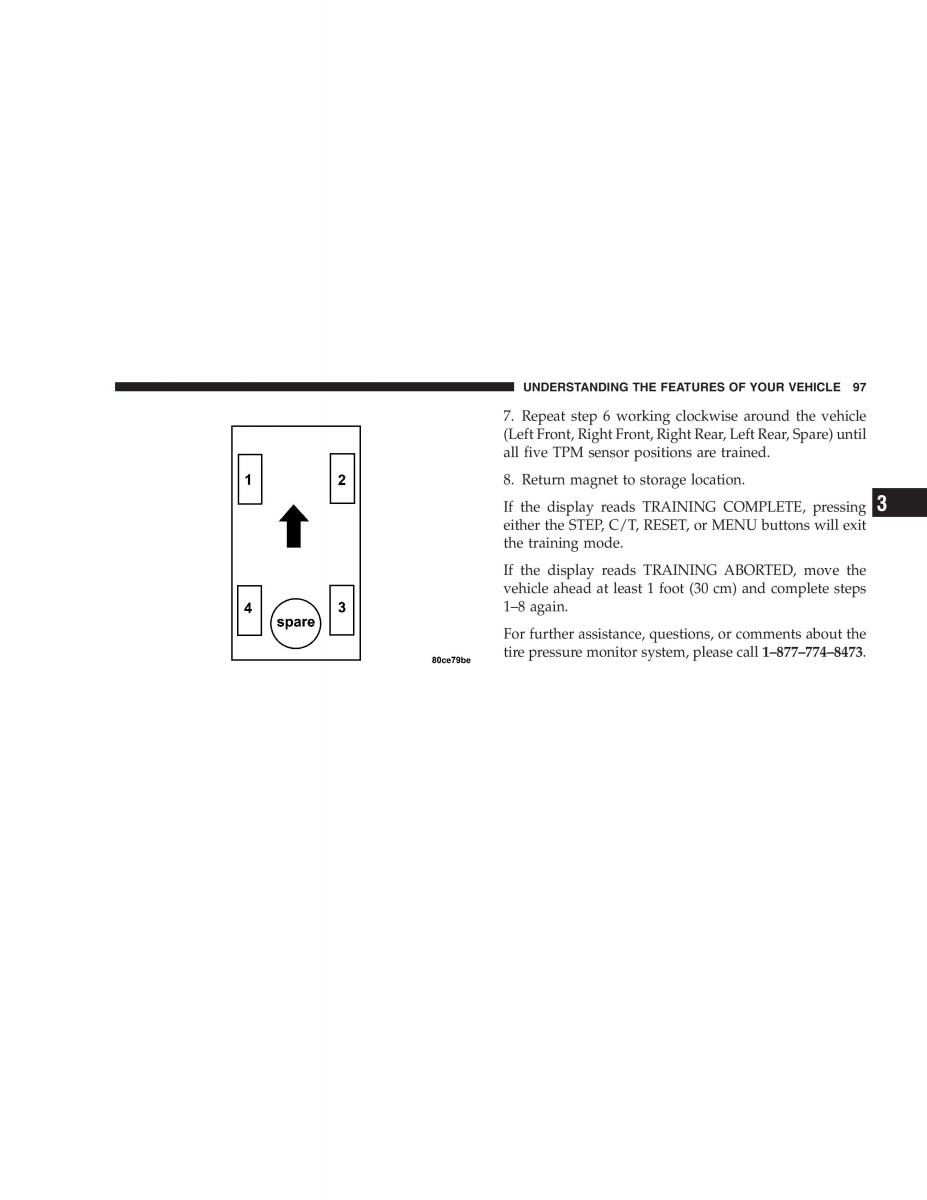 Chrysler 300M owners manual / page 97