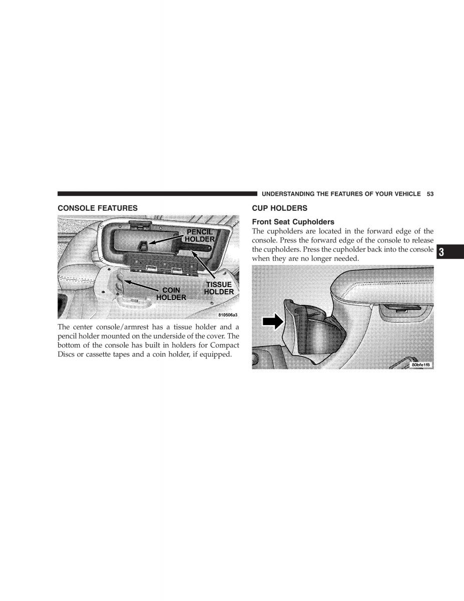 Chrysler 300M owners manual / page 53