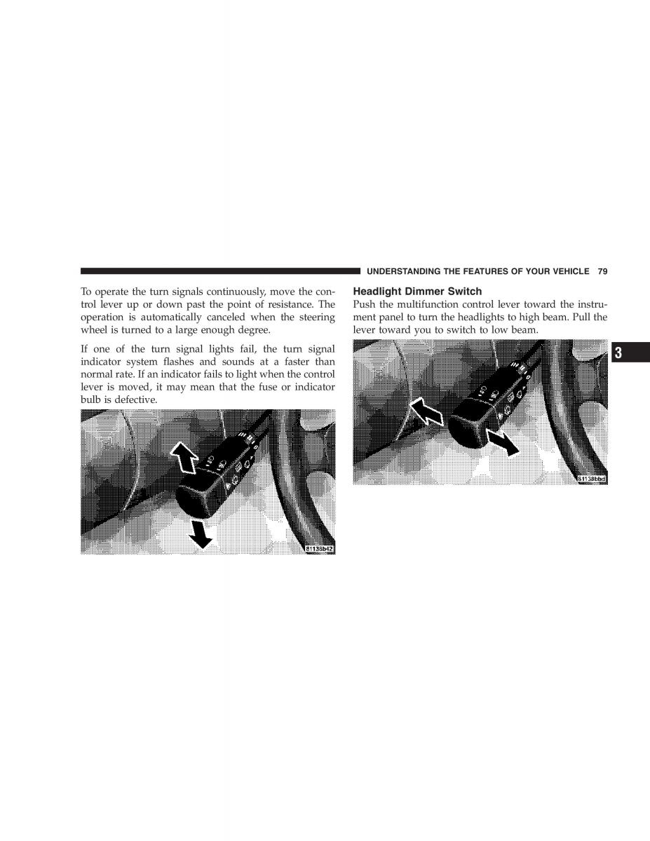 Chrysler Crossfire owners manual / page 79