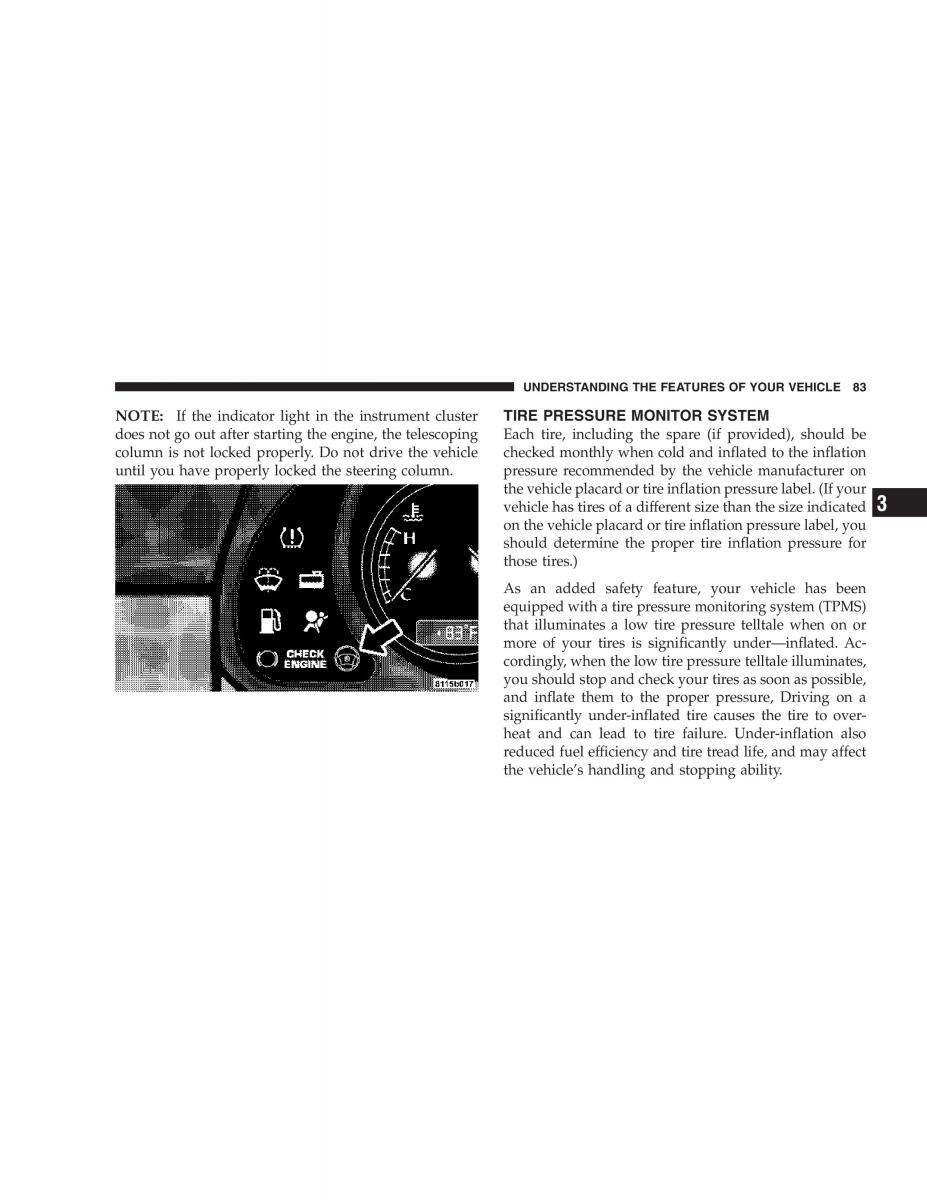 Chrysler Crossfire owners manual / page 83