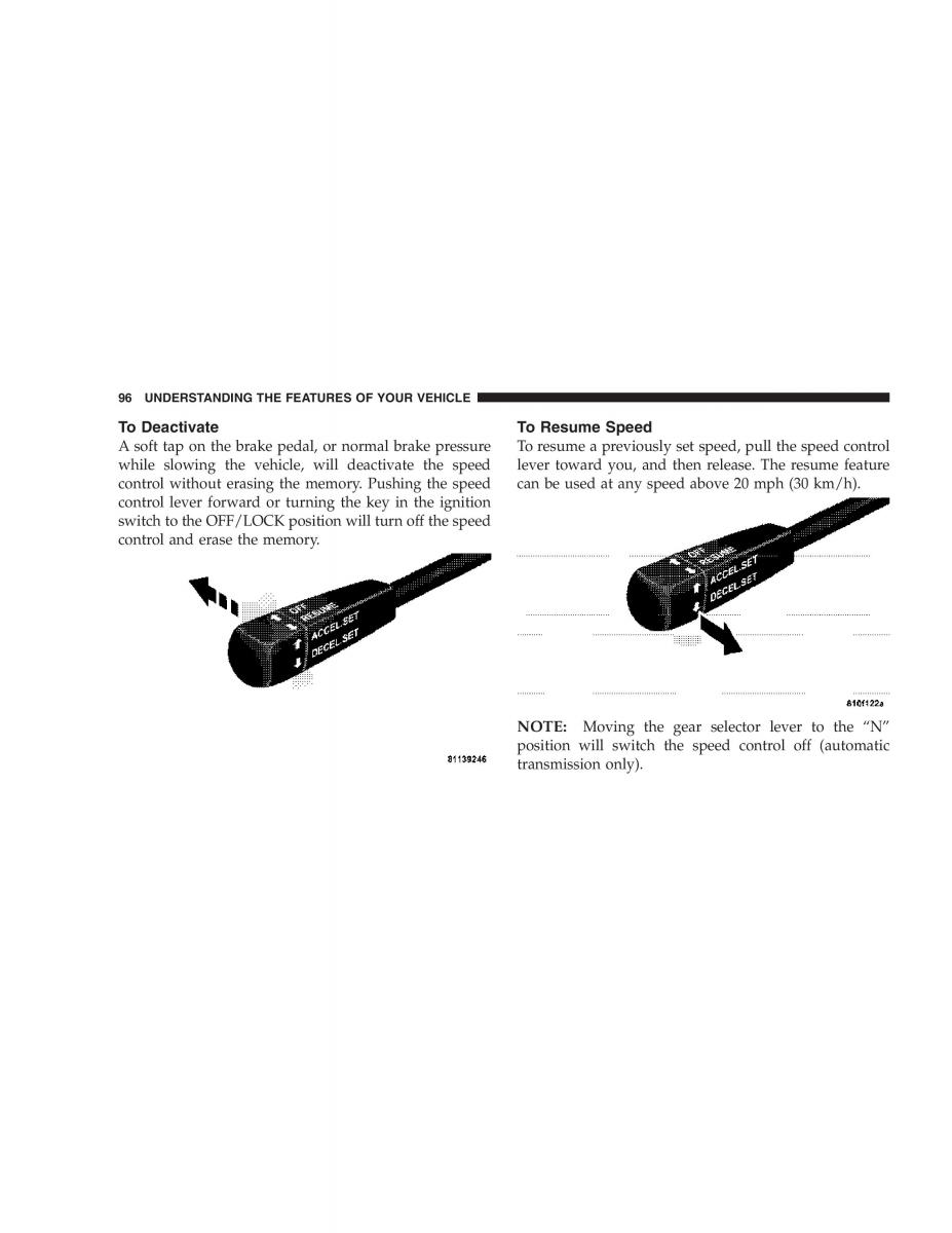 Chrysler Crossfire owners manual / page 96