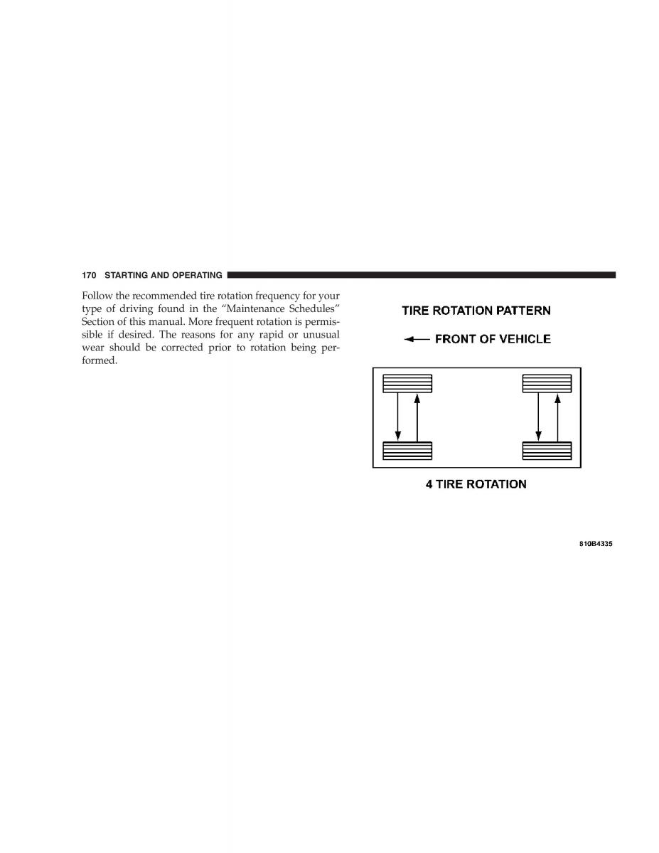 Chrysler Crossfire owners manual / page 170