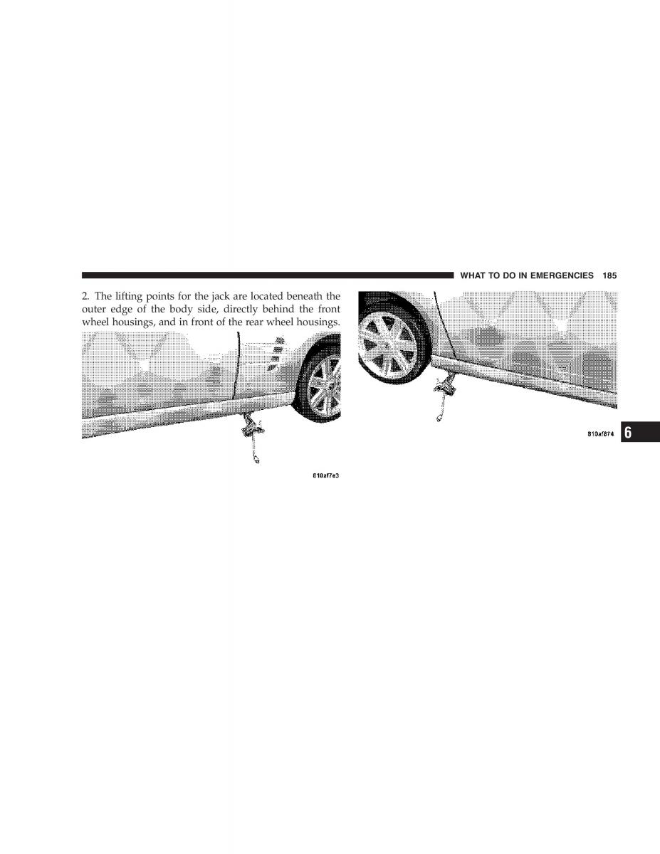 Chrysler Crossfire owners manual / page 185