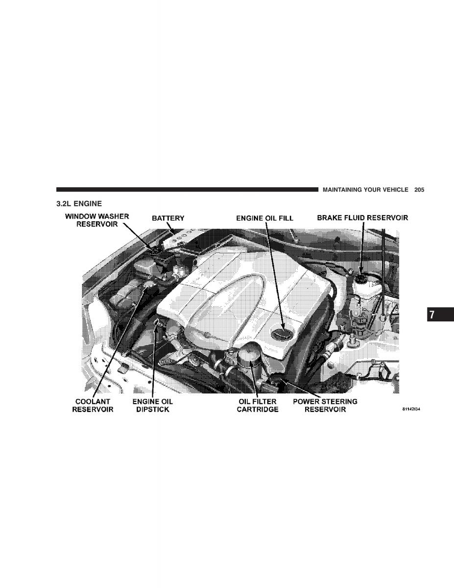 Chrysler Crossfire owners manual / page 205