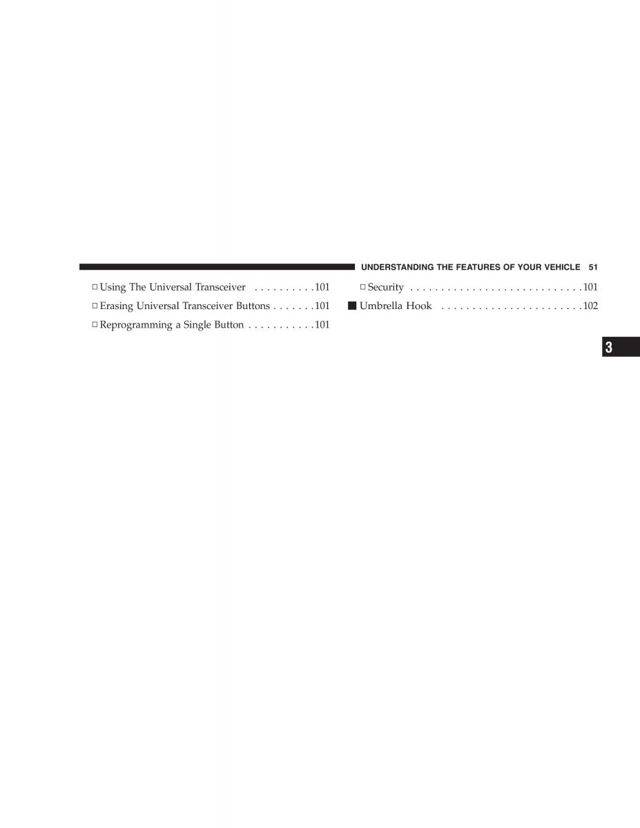 Chrysler Crossfire owners manual / page 51