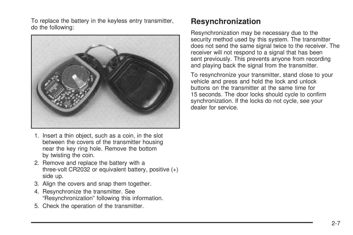 Hummer H2 owners manual / page 83