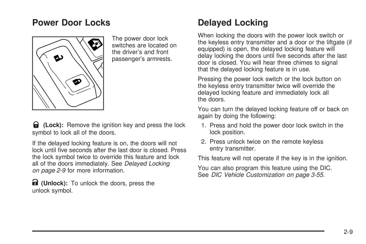 Hummer H2 owners manual / page 85