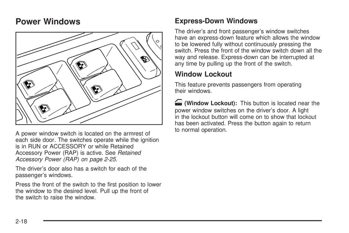 Hummer H2 owners manual / page 94