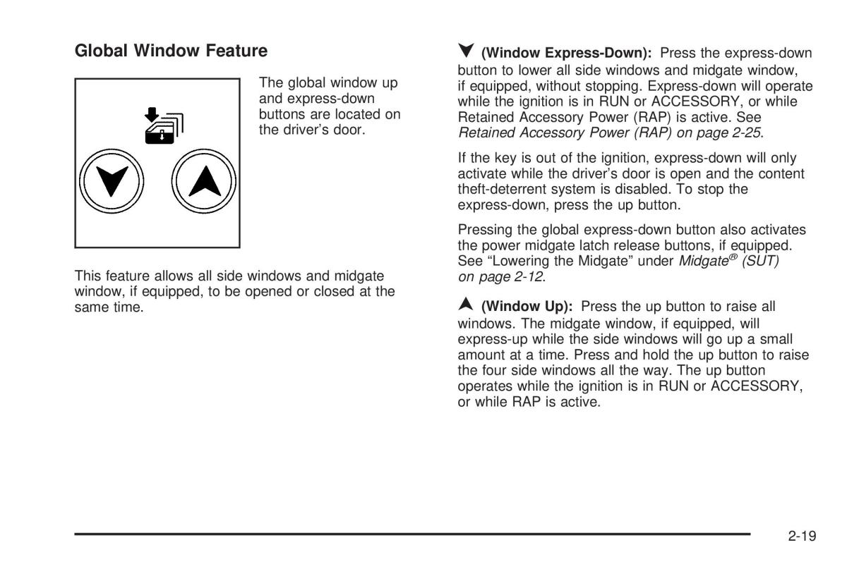 Hummer H2 owners manual / page 95