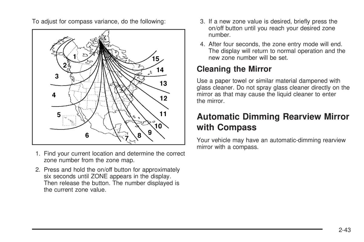 Hummer H2 owners manual / page 119