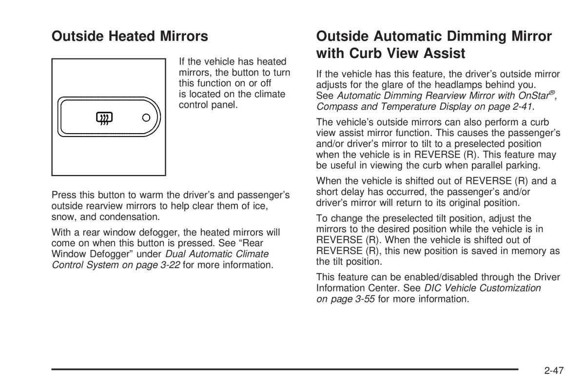 Hummer H2 owners manual / page 123