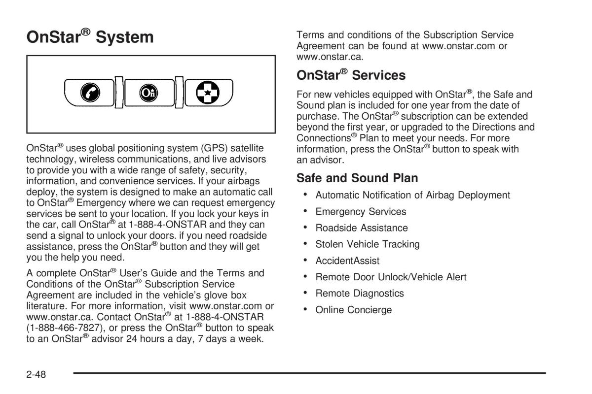 Hummer H2 owners manual / page 124