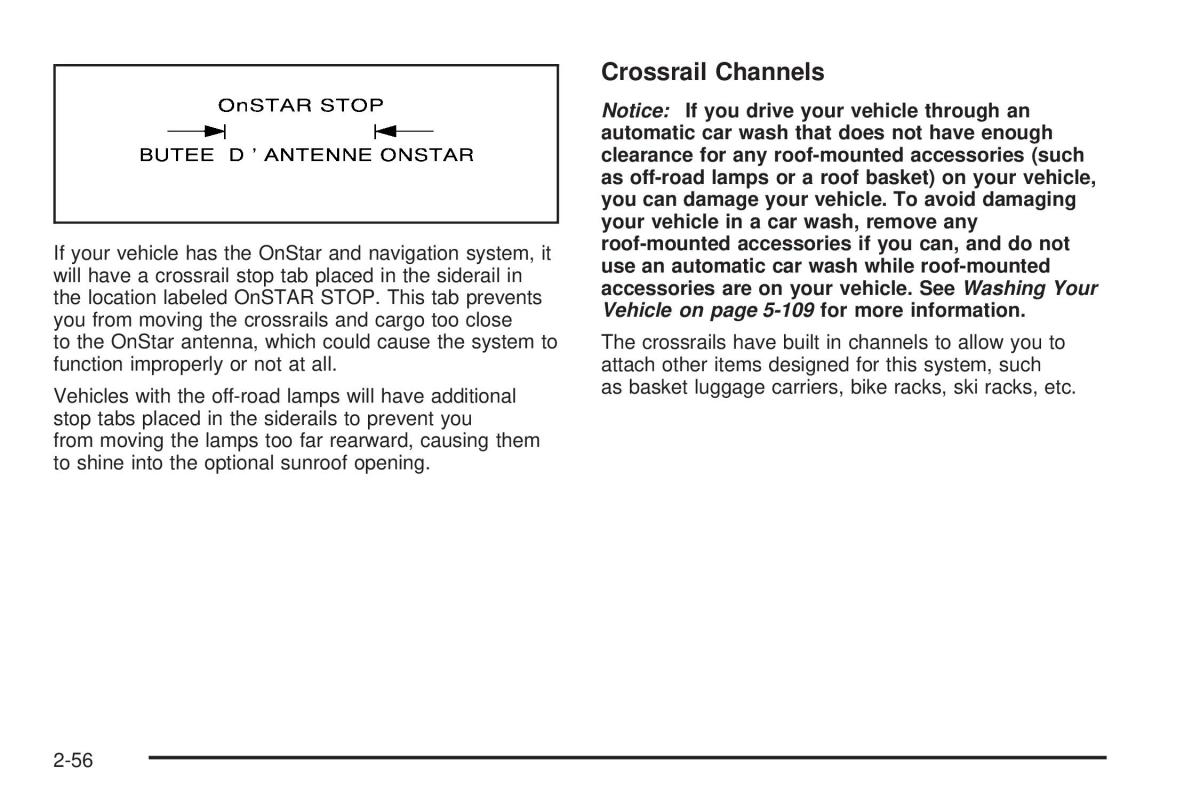 Hummer H2 owners manual / page 132