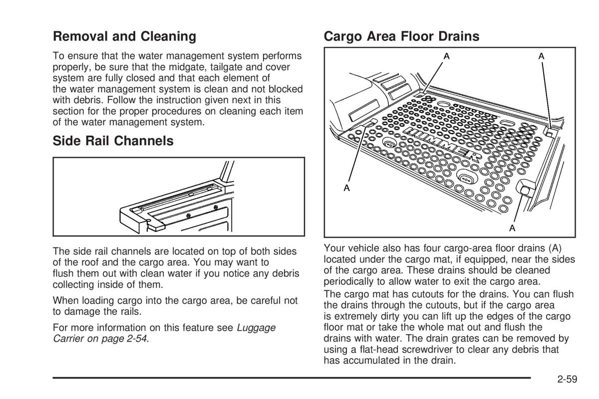 Hummer H2 owners manual / page 135