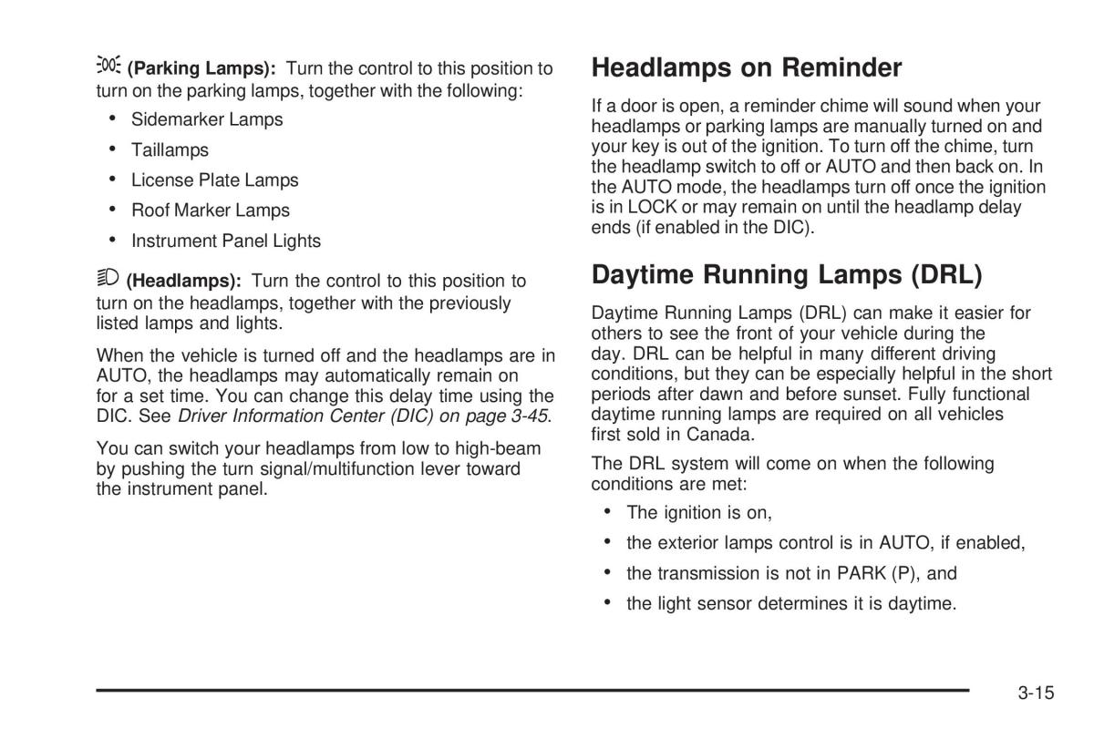 Hummer H2 owners manual / page 155