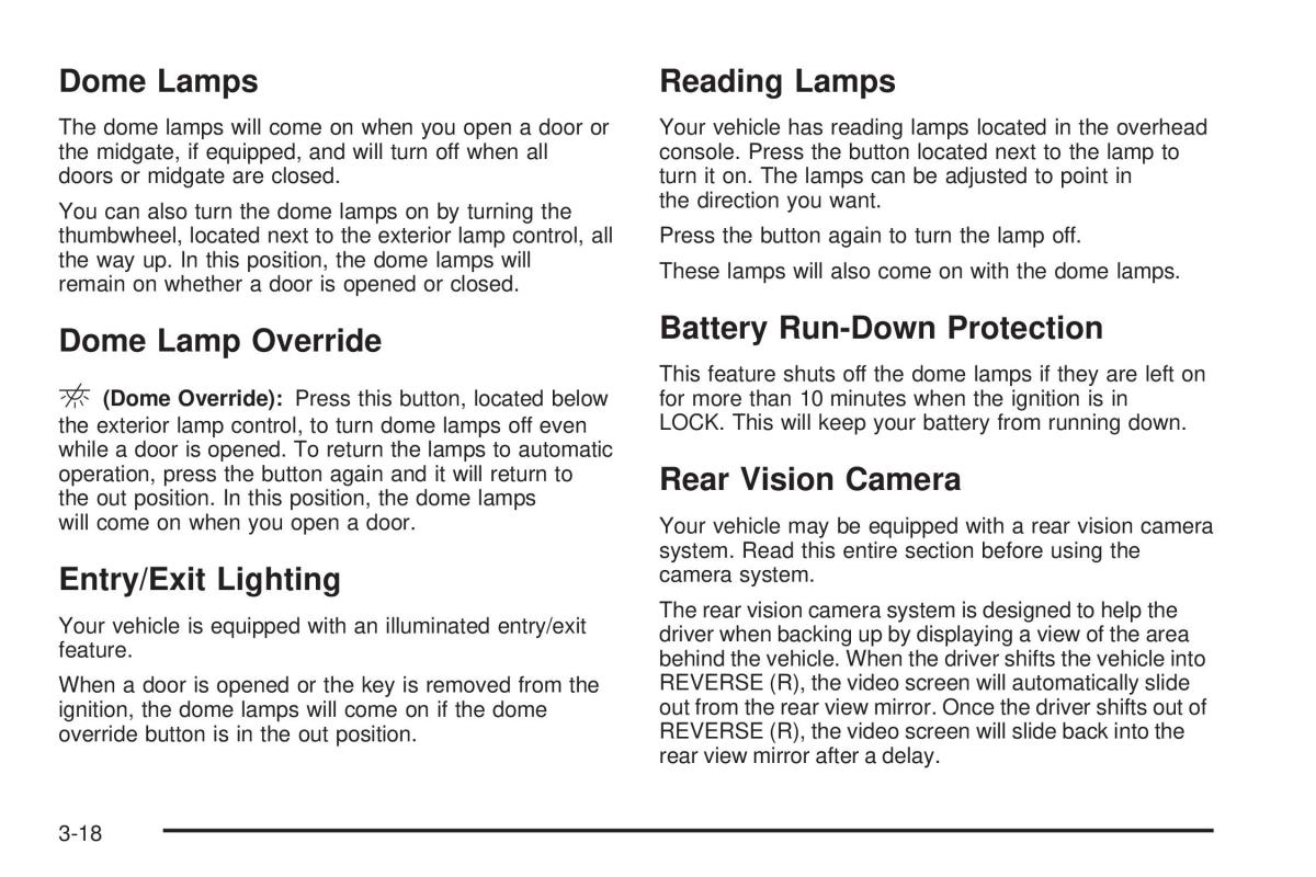 Hummer H2 owners manual / page 158