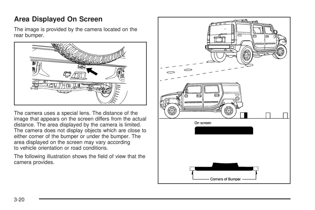 Hummer H2 owners manual / page 160