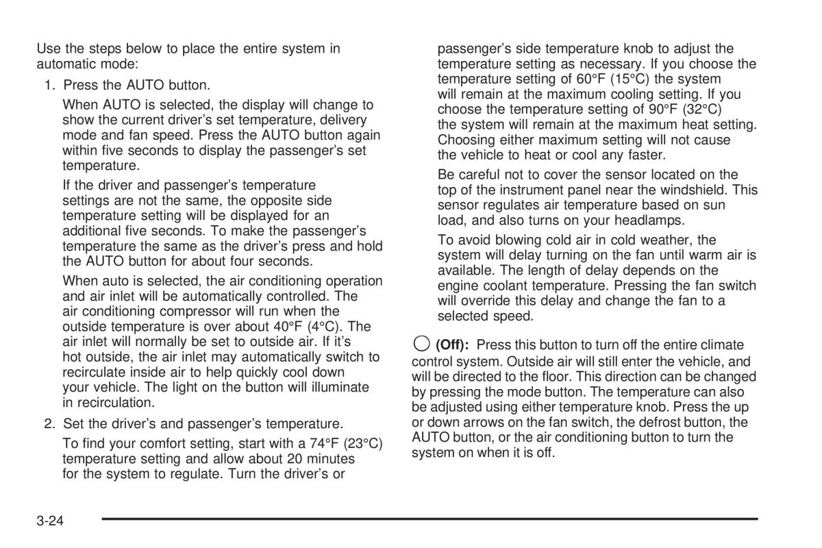 Hummer H2 owners manual / page 164