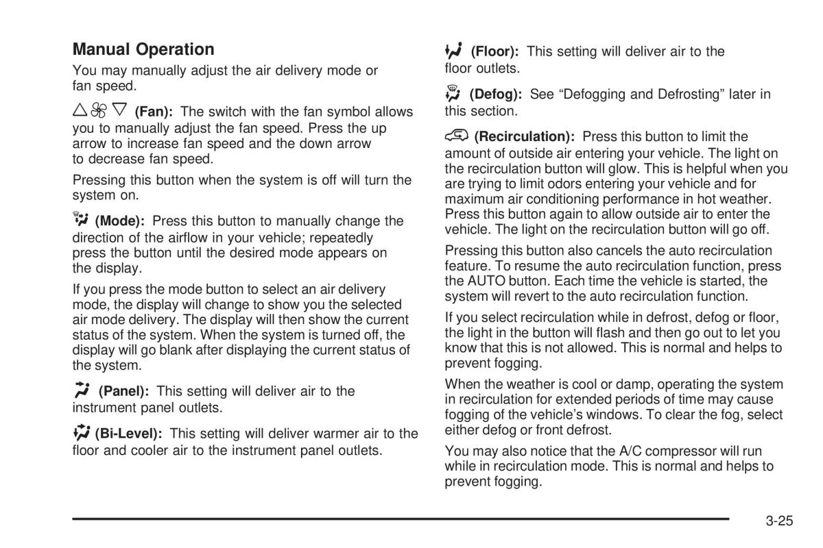 Hummer H2 owners manual / page 165