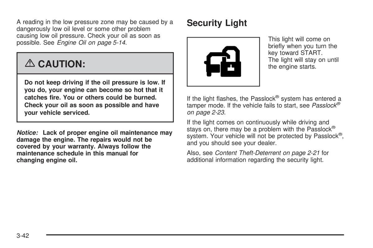 Hummer H2 owners manual / page 182