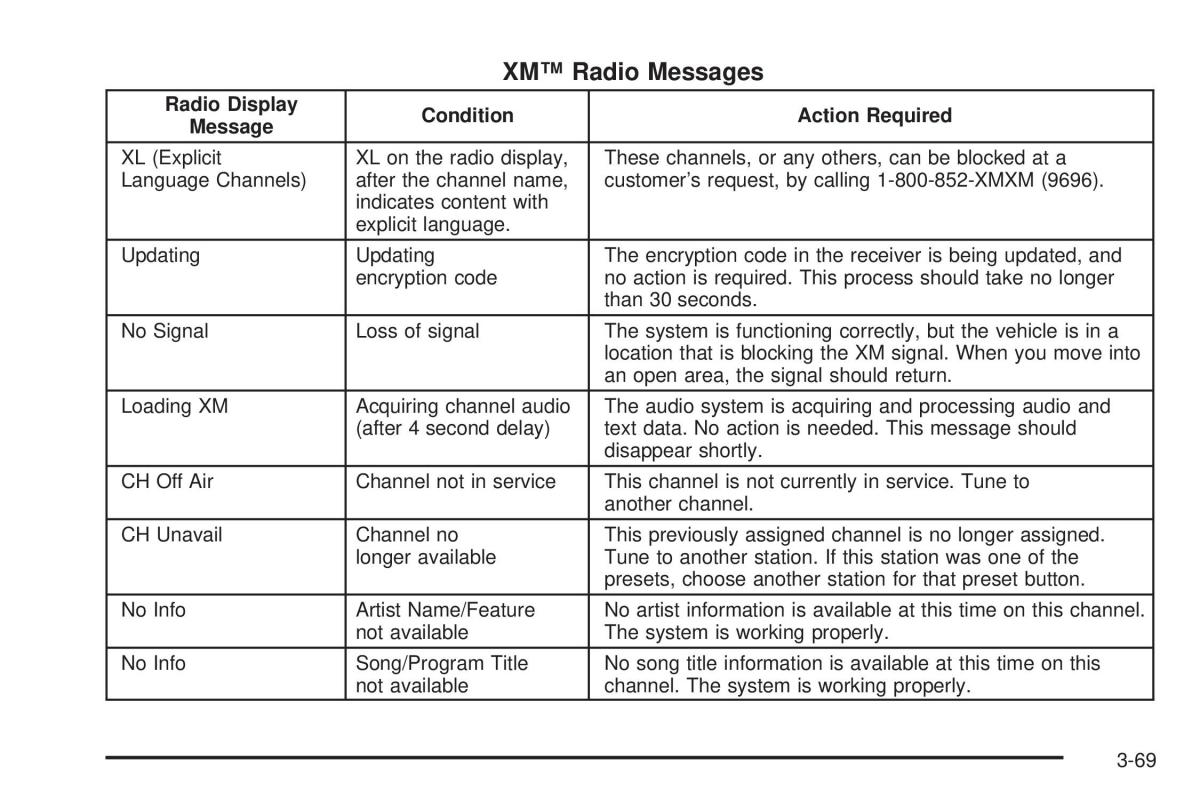 Hummer H2 owners manual / page 209