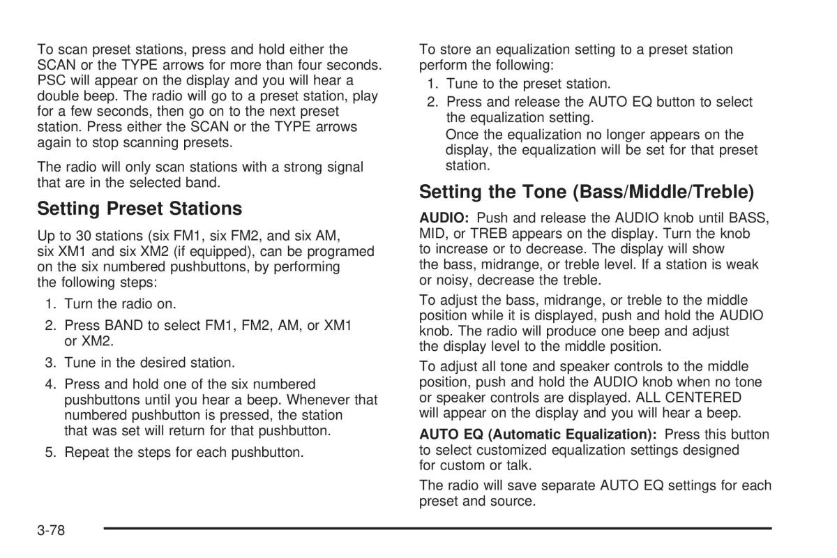 Hummer H2 owners manual / page 218