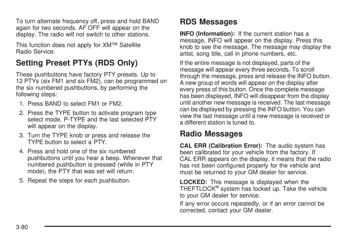 Hummer H2 owners manual / page 220