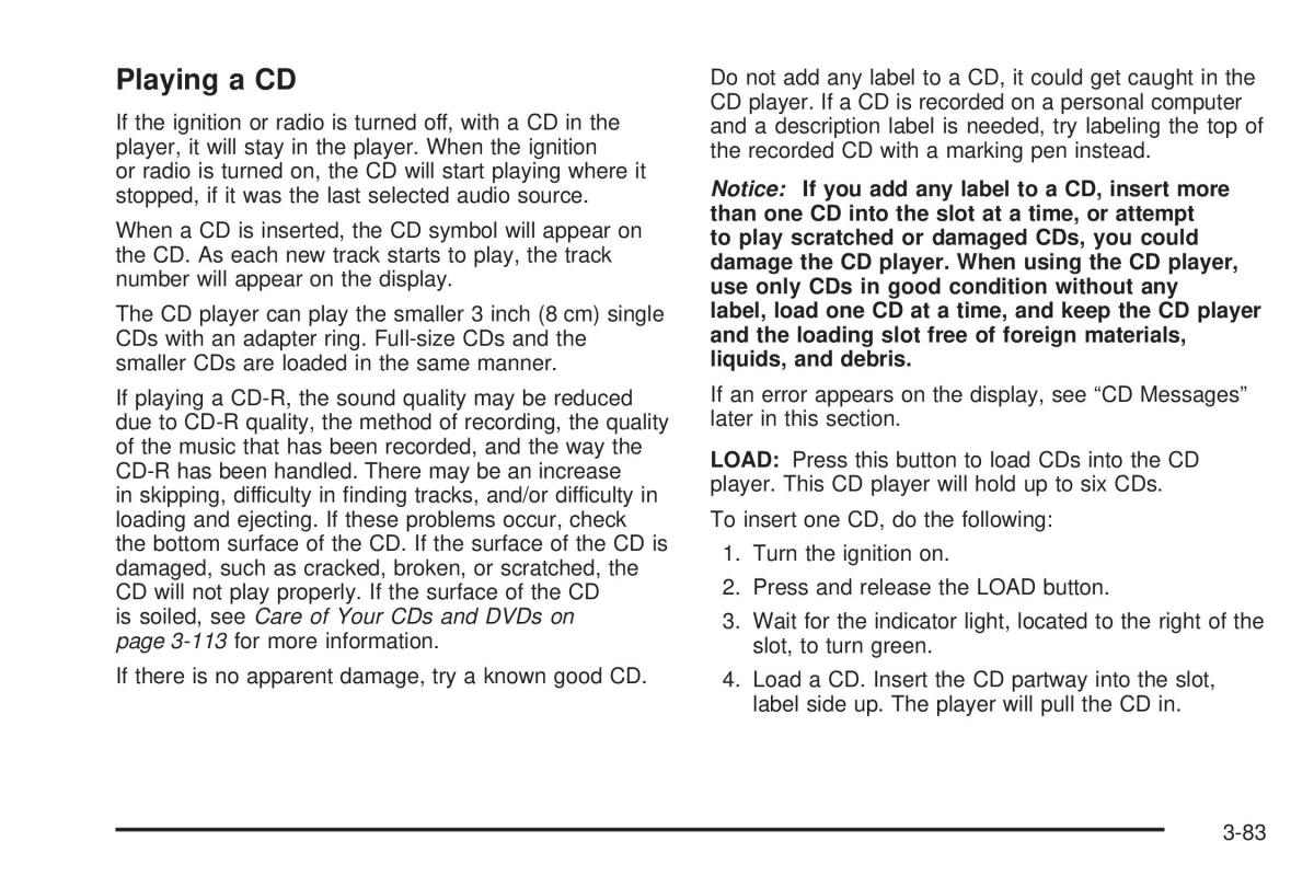 Hummer H2 owners manual / page 223