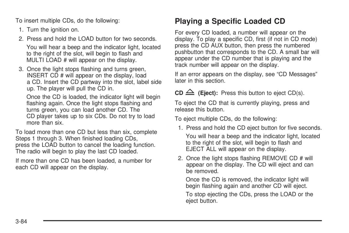 Hummer H2 owners manual / page 224