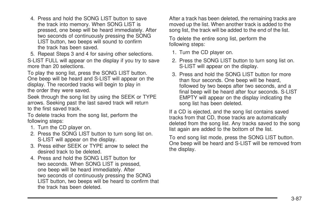 Hummer H2 owners manual / page 227