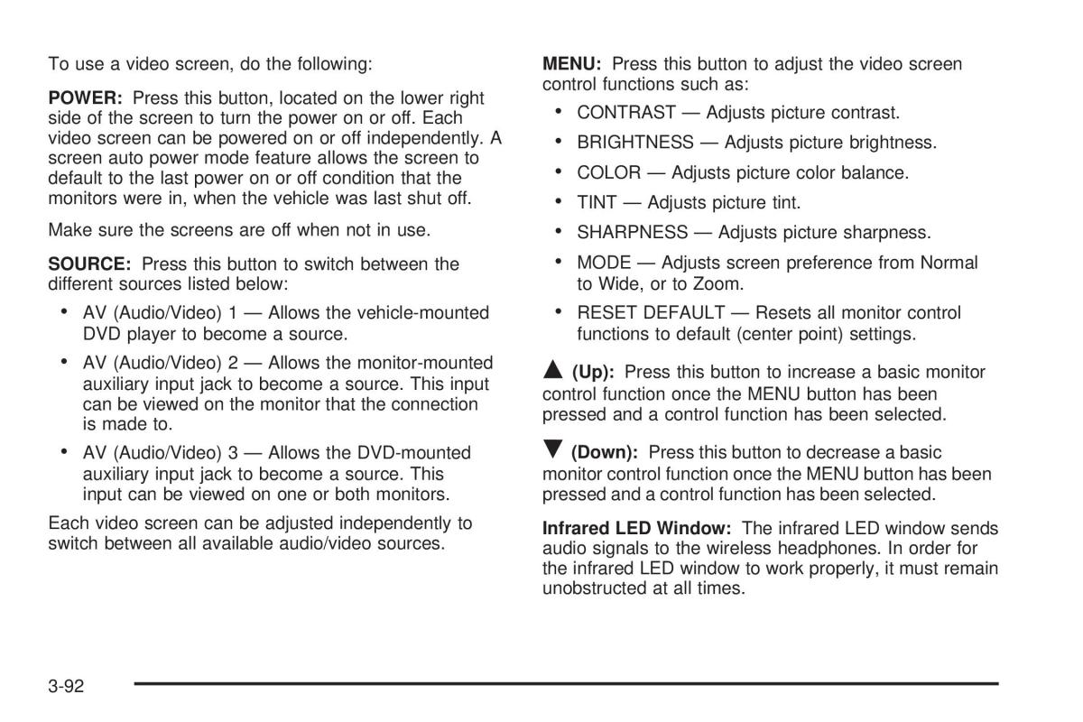 Hummer H2 owners manual / page 232