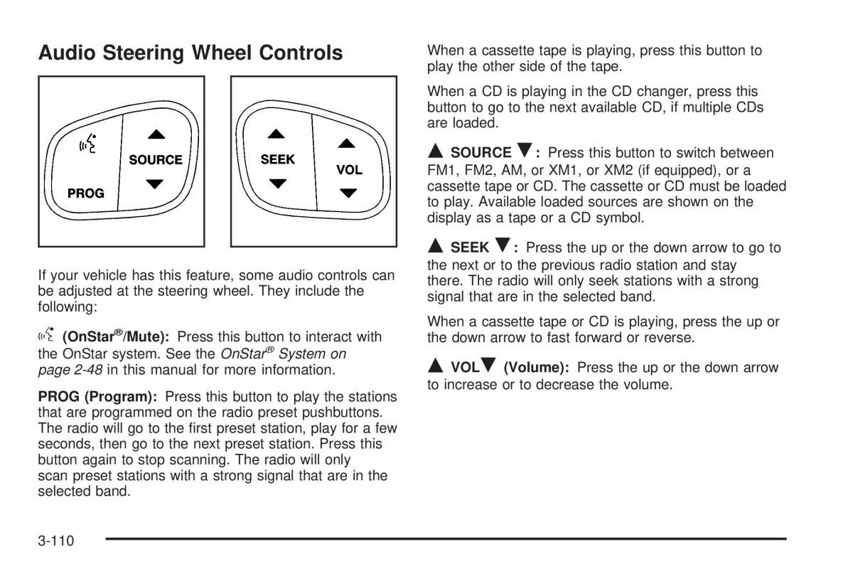 Hummer H2 owners manual / page 250